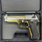 Blow F92 Gold|Shiny Chrome Blank/Pepper Gun (Semi Auto|15+1|9mm PAK)