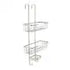 Hook-over Shower Caddy, Stainless Steel