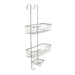 Hook-over Shower Caddy, Stainless Steel