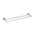 Double Towel Rail, Stainless Steel, 800mm