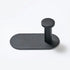 Hook, Stainless Steel, Black, 3M Stick-On