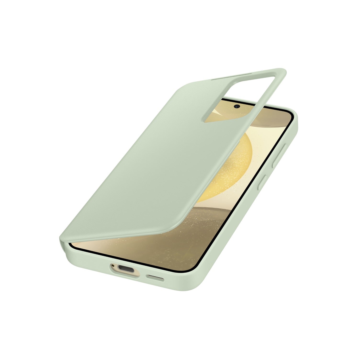 Samsung Smart View Wallet Cover - Samsung Galaxy S24 - Light Green