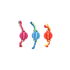 Flamingo Dog Toy Rubber Dental Ball and Rope