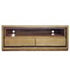 Lexi 1.7m Flat Oak TV Stand