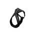 Flamingo Cross Palos Black Dog Harness