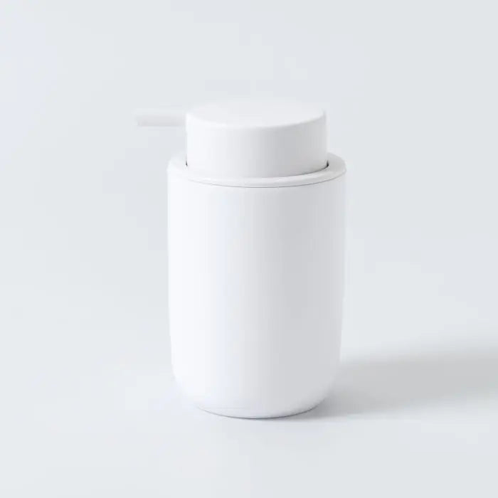Soap Dispenser, White, Plastic