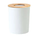 Waste Bin, White/Bamboo, 7L