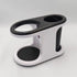 Hair Dryer/Straightener Holder, Plastic, Black/White