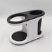 Hair Dryer/Straightener Holder, Plastic, Black/White