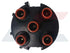 Ignition Distributor Cap for Volkswagen Golf CITI, BMW 316, Audi 400, Chana Star - 5605-007