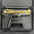 Blow F92 Shiny Chrome|Gold Blank/Pepper Gun (Semi Auto|15+1|9mm PAK)