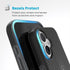 Speck Candyshell Grip MagSafe Case - Apple iPhone 16 Plus - Black & Slate Grey