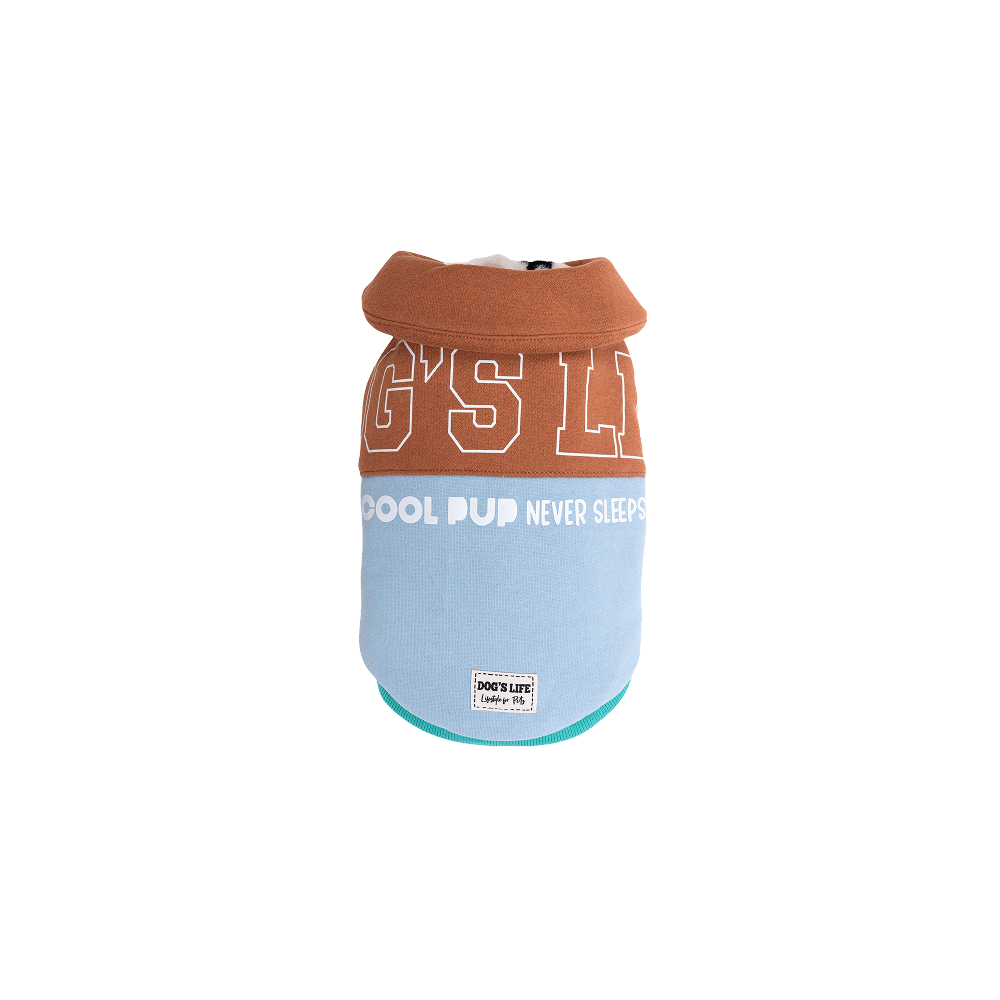 Dog's Life Cool Pup Never Sleeps Cape Brown