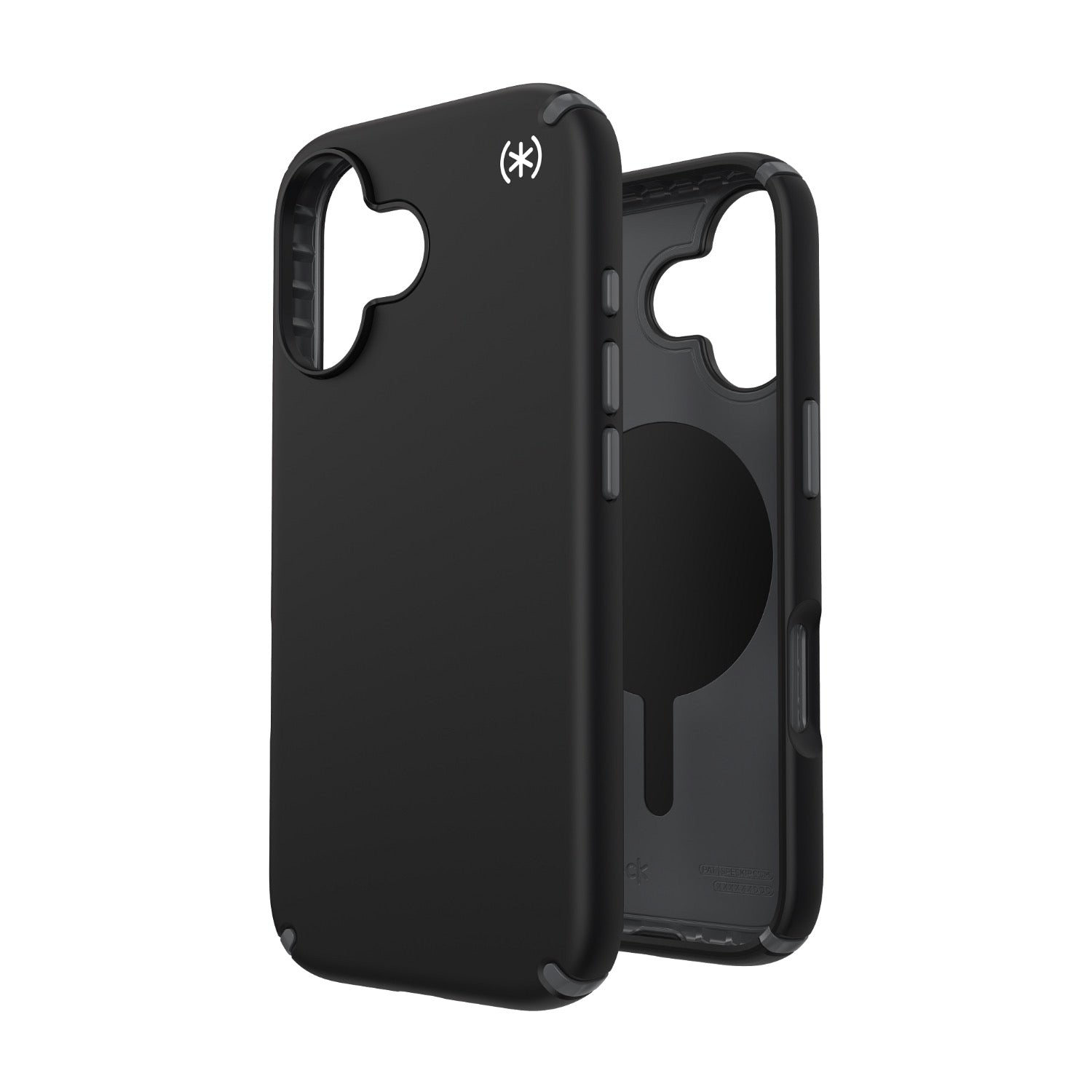 Speck Presidio2 Pro MagSafe Case - Apple iPhone 17 - Black & Slate Grey