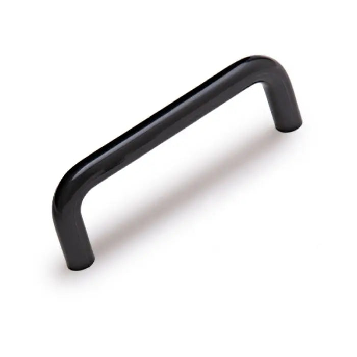 Thin Dee Handle, Plastic, Black, 96mm