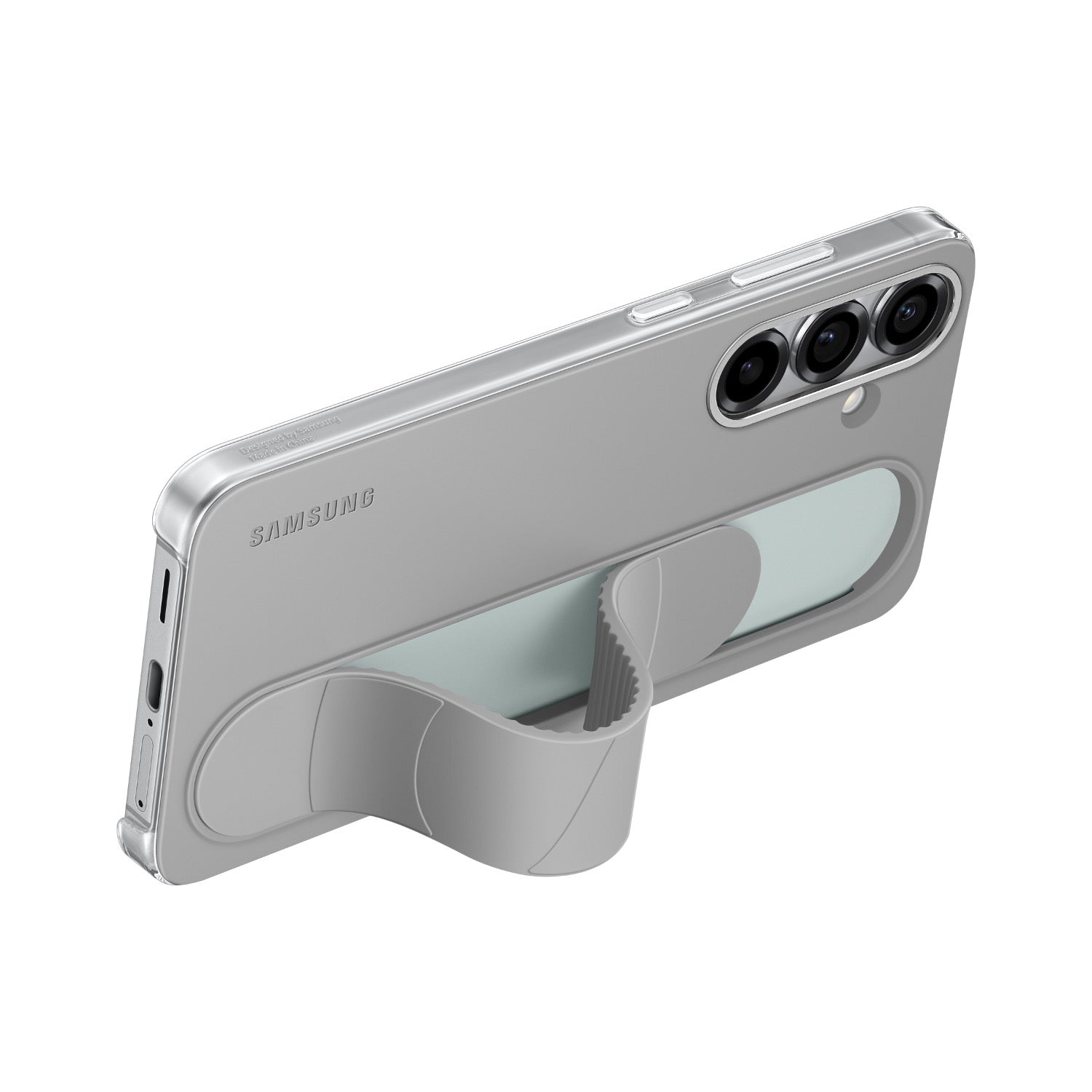 Samsung Standing Grip Cover - Samsung Galaxy S25+ - Grey