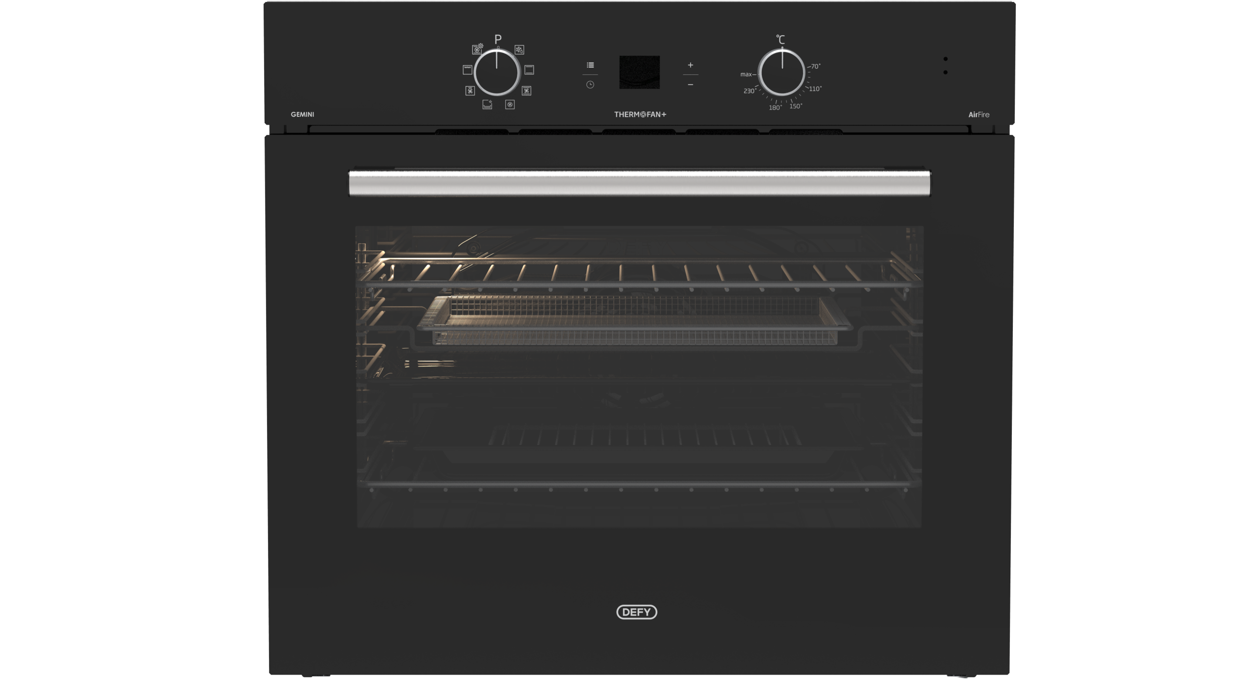 Defy Gemini Thermofan Eye-level Oven Black – DBO774