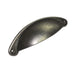 Cup Handle, Antique Pewter, 64mm