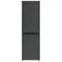 Defy 210l Satin Metallic Combi Refrigerator - DAC363