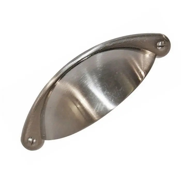 Cup Handle, Brushed Satin Nickel, 64mm