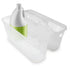 Detergent Caddy, Clear Plastic