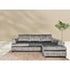 Bella 2 Piece Chaise Havana Concrete Lounge Suites