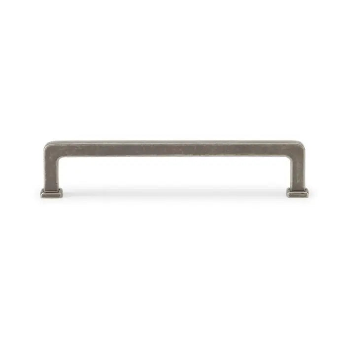 Oakwell Handle, Antique Pewter, 128mm