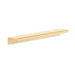 Concealed Handle, Slim, Brushed Gold, 128mm