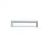 Flat Bar, Hollow, Stainless Steel, 128mm