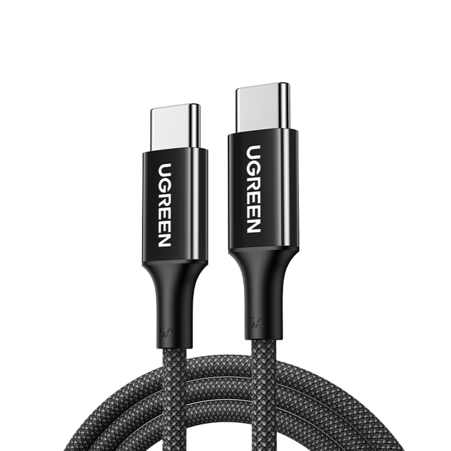UGREEN Type-C To Type-C Braided Cable 100W 2 Metre - Black
