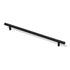 Steel Barrel Handle, Knurled, Black, 224mm