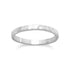 Thin Hammered Band Midi Ring