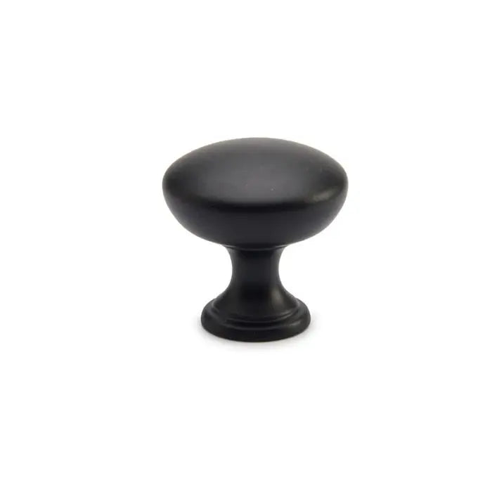 Knob, Matt Black, 30mm
