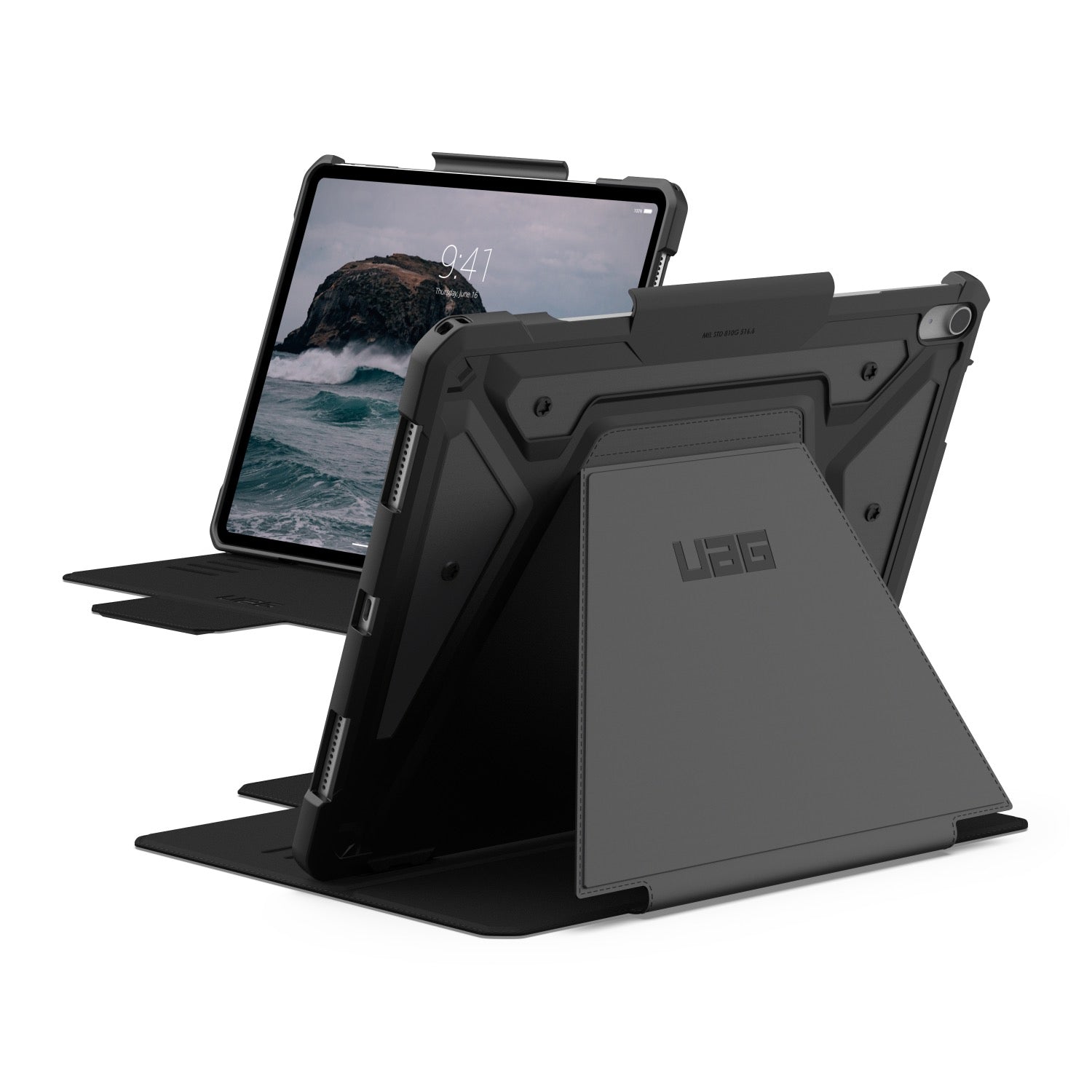 UAG Metropolis SE Tablet Case - Apple iPad Air 13 (2024-2026) - Black