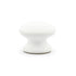 Porcelain Knob, White, 38mm