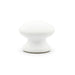 Porcelain Knob, White, 38mm