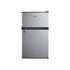 Midea 87l Silver Double Door Bar Fridge - HD-113FN
