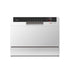 Midea White 6 Place Counter Top Dishwasher - WQP6-3602F