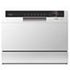 Midea White 6 Place Counter Top Dishwasher - WQP6-3602F