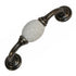 Crete Handle, Antique Pewter, 96mm