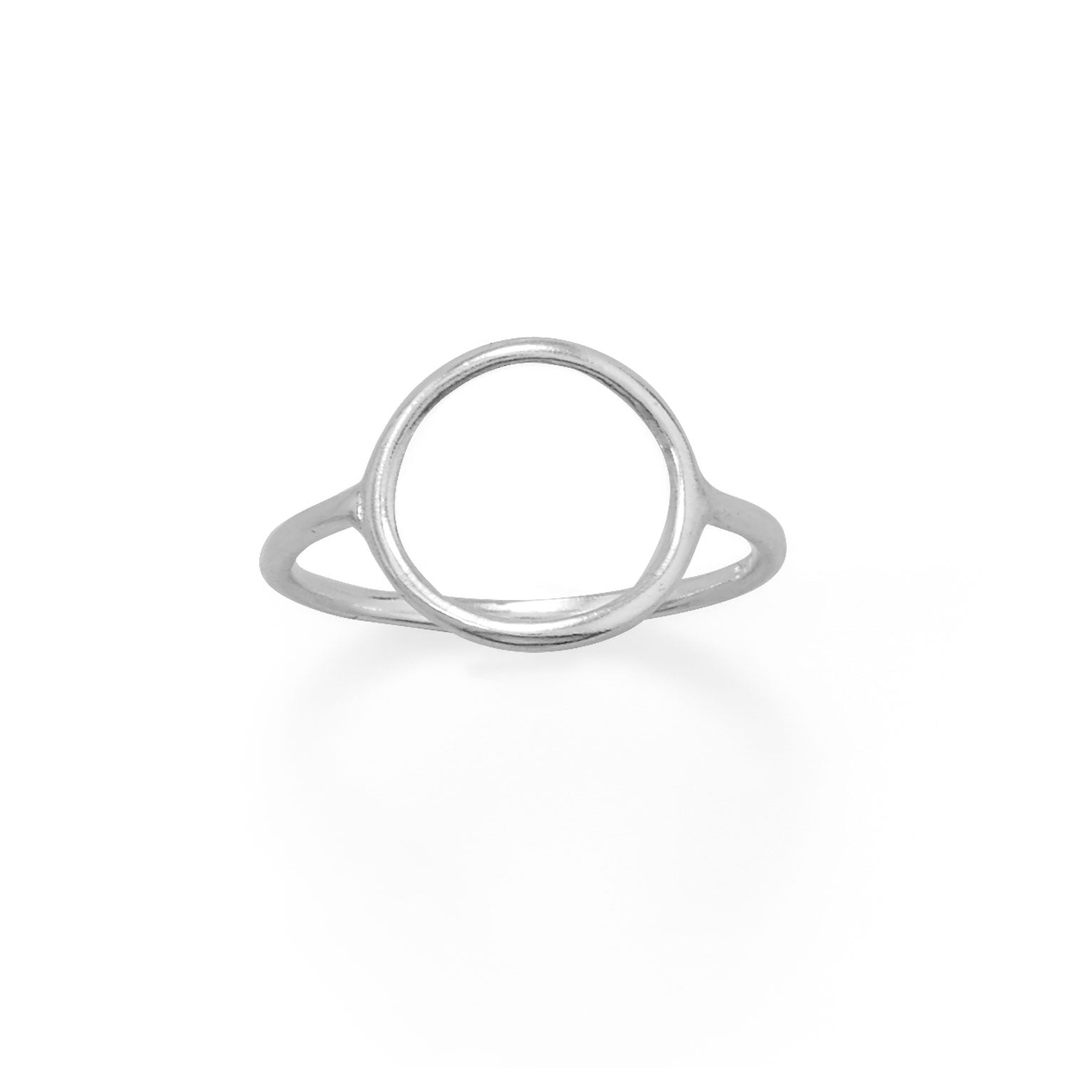Dainty Open Circle Ring