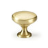 Knob, Brushed Brass, 30mm
