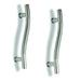 Entrance Door Handle, S-Shaped, Stainless Steel, 350mm