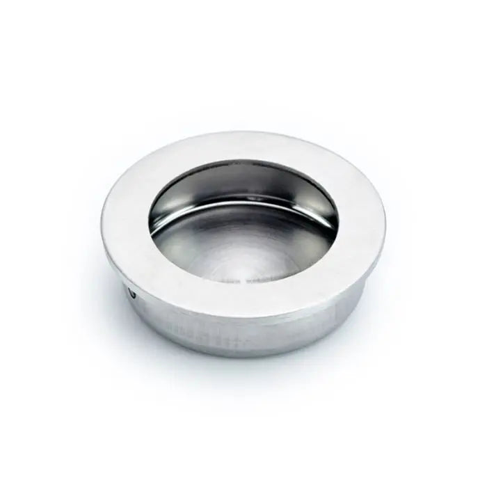 Recess Pull, Round, Stainless Steel, 35mm