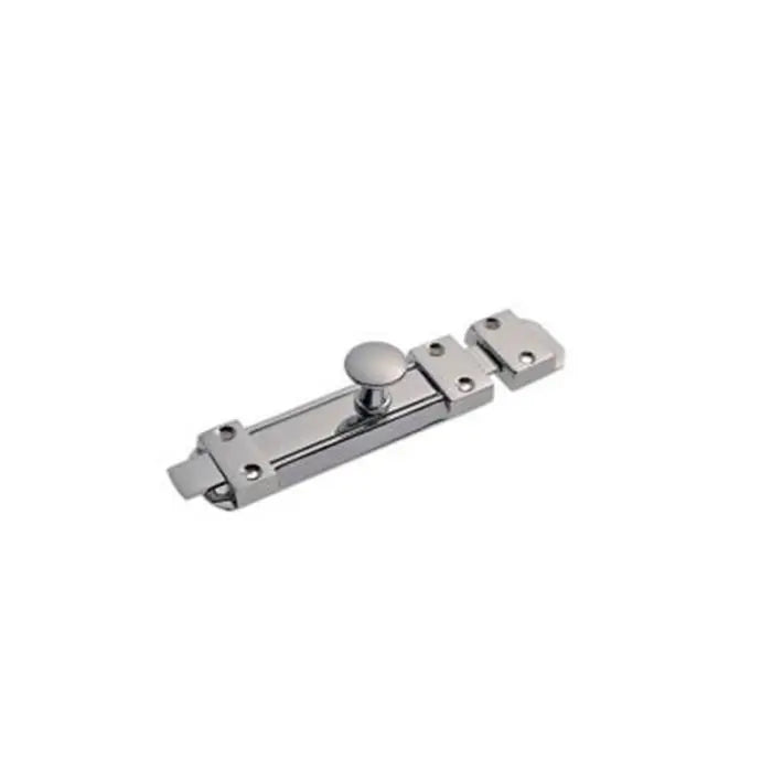Door Bolt, Brushed Satin Nickel, 100mm