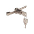 Sliding Glass Door Lock, Key Different, Chrome Plated