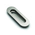 Flush Pull, Round, Stainless Steel, 120mm x 40mm
