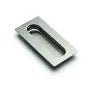 Flush Pull, Square, Stainless Steel, 102mm x 51mm