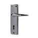 Lever Handle Door Set, Chrome Plated, 150mm
