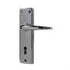 Lever Handle Door Set, Chrome Plated, 150mm